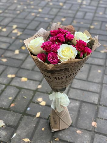 Букет цветов из: Розы в Сапожок